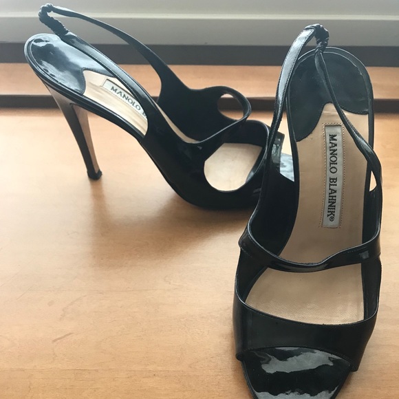 Manolo Blahnik slingback sandals - Picture 2 of 4